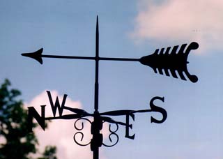 Arrow 2 weather vane